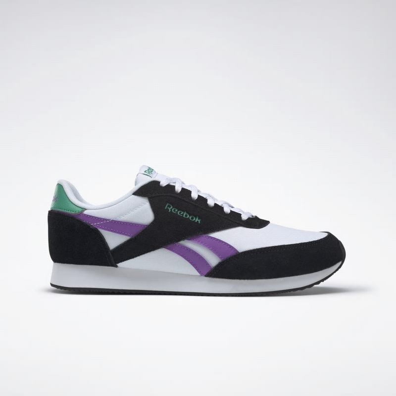 Tenisi Reebok Royal Classic Jogger 2.0 Dama Negrii/Albi/Violet Romania LR2104BX